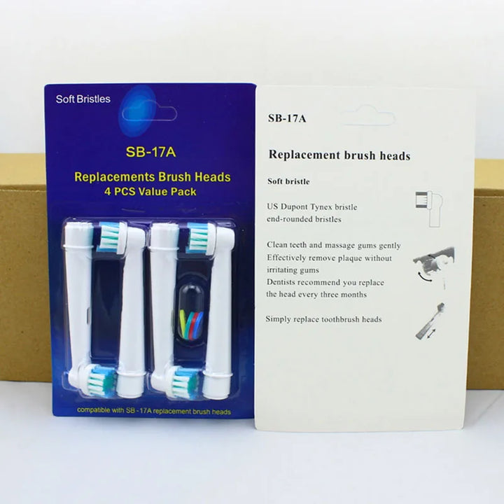 Oral-B Replacement Heads for Electric Toothbrush — Fresh