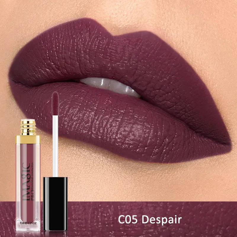 IMAGIC 12-Shade Waterproof Matte Liquid Lipstick Kit