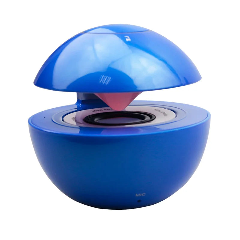Mini Bluetooth Speaker with LED Lights — Portable Stereo Sound