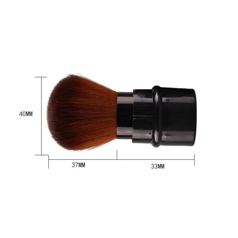 Retractable Mini Foundation Brush – Flawless Touch-Ups
