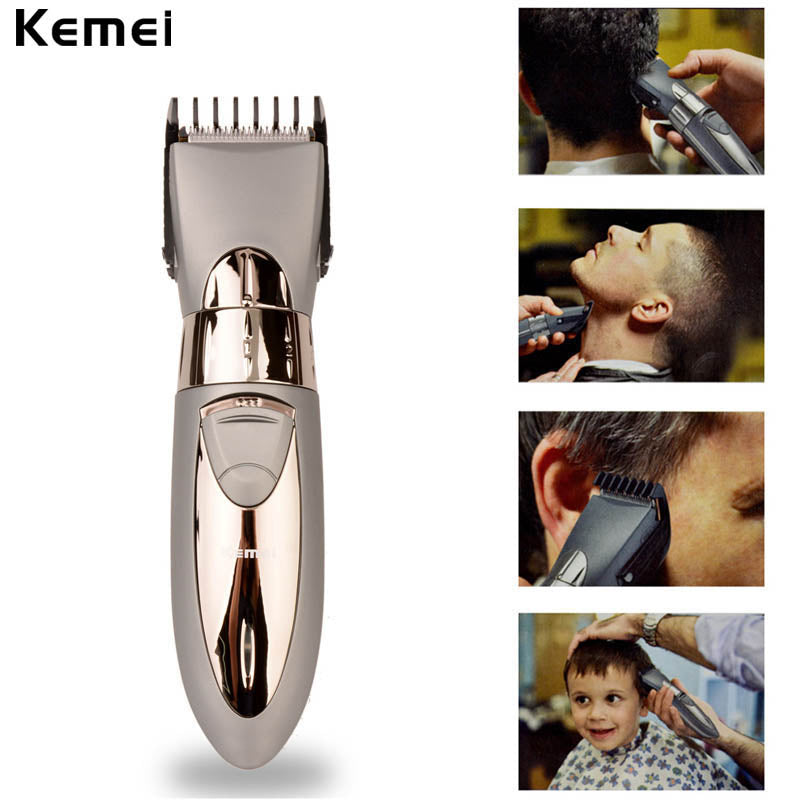 Rechargeable Waterproof Hair Trimmer for Easy Grooming
