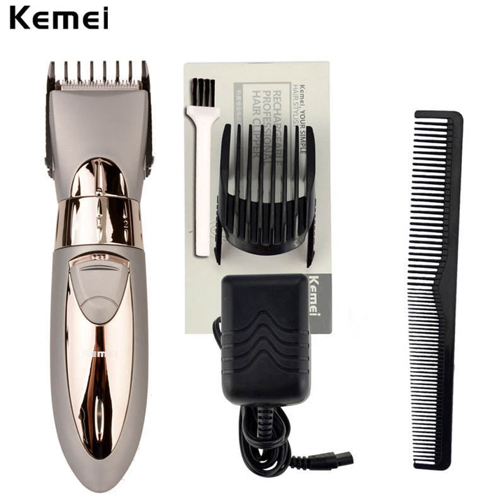 Rechargeable Waterproof Hair Trimmer for Easy Grooming
