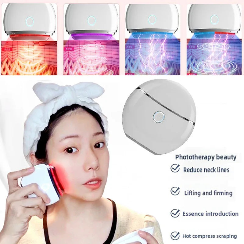 Microcurrent Facial Toning Device — Lifted, Sculpted Skin