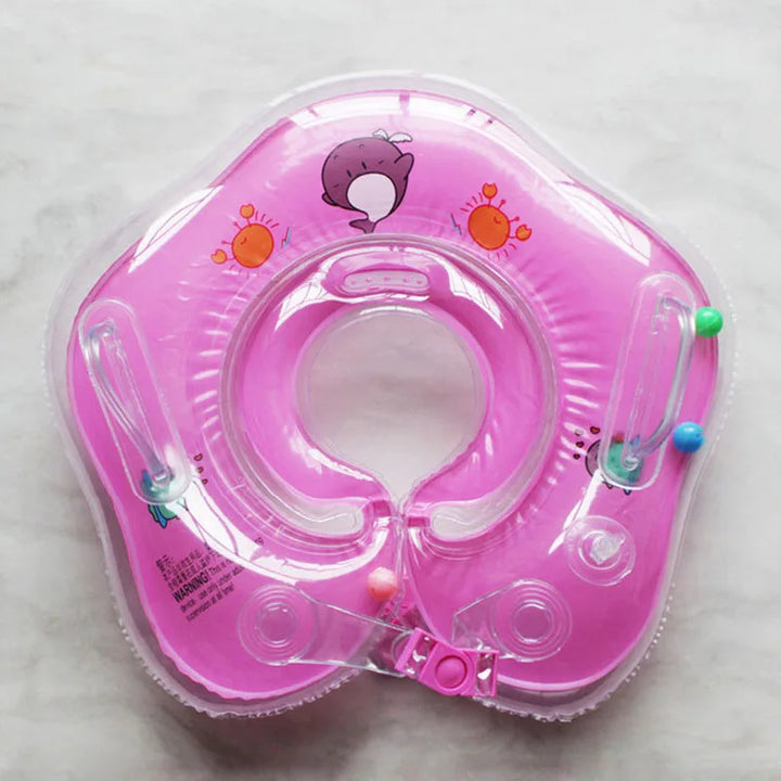 Infant Bath Float Neck Ring for Supervised Water Play