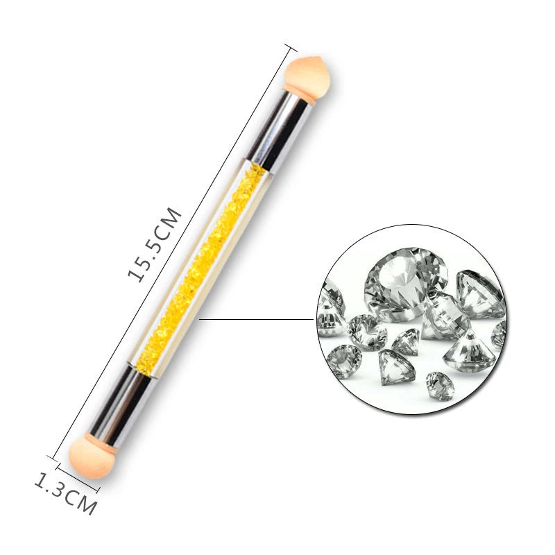 Double-Headed Nail Smudge Stick — Precise Dotting