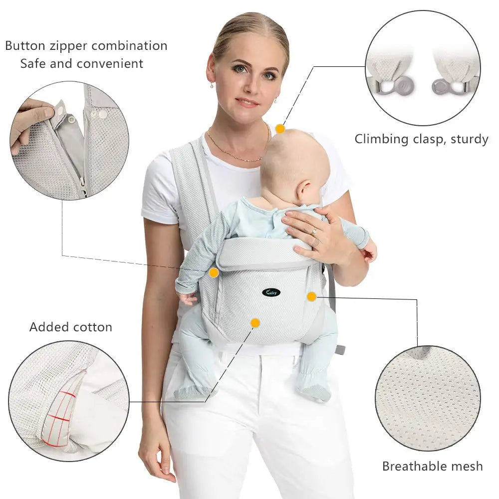 Ergonomic Baby Carrier Backpack for Hands-Free Bonding