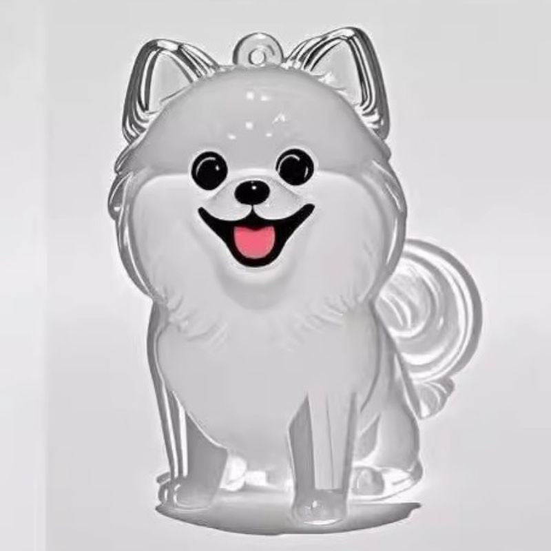 Pet Hair Memorial Keychain Box for Lasting Memories