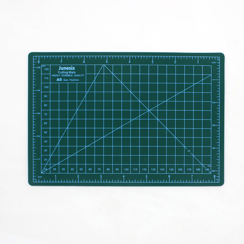 Craft Cutting Mat with Precise Grid & Angle Guides