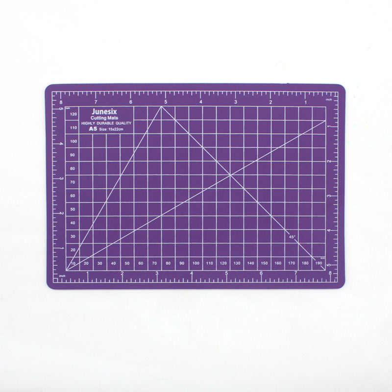 Craft Cutting Mat with Precise Grid & Angle Guides