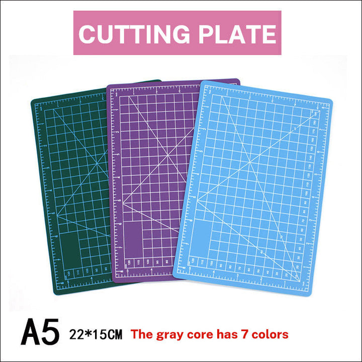 Craft Cutting Mat with Precise Grid & Angle Guides