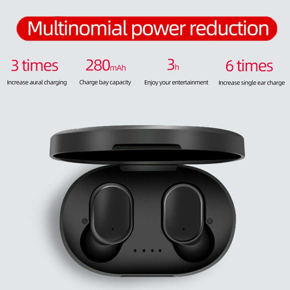 Budget Bluetooth 5.0 Wireless Earbuds with Mic and Charging