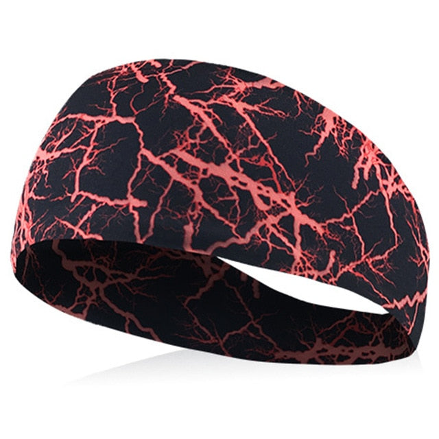 Sweat-Wicking Sport Headband for Yoga, Cycling, Gym
