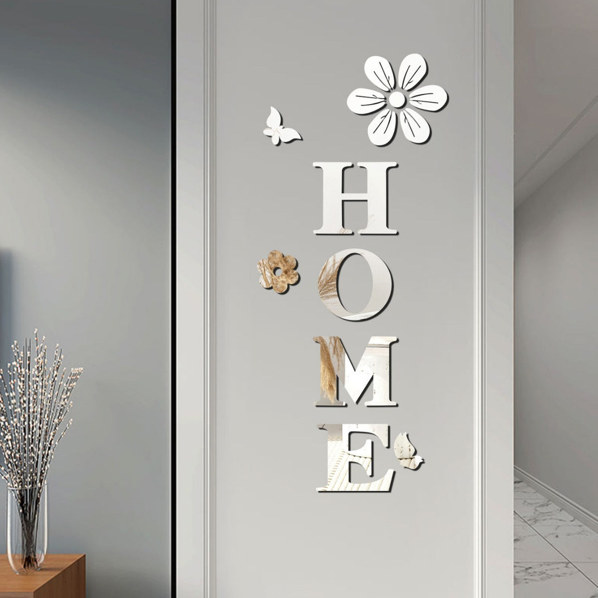 Acrylic Mirror Wall Stickers for Elegant Home Decor
