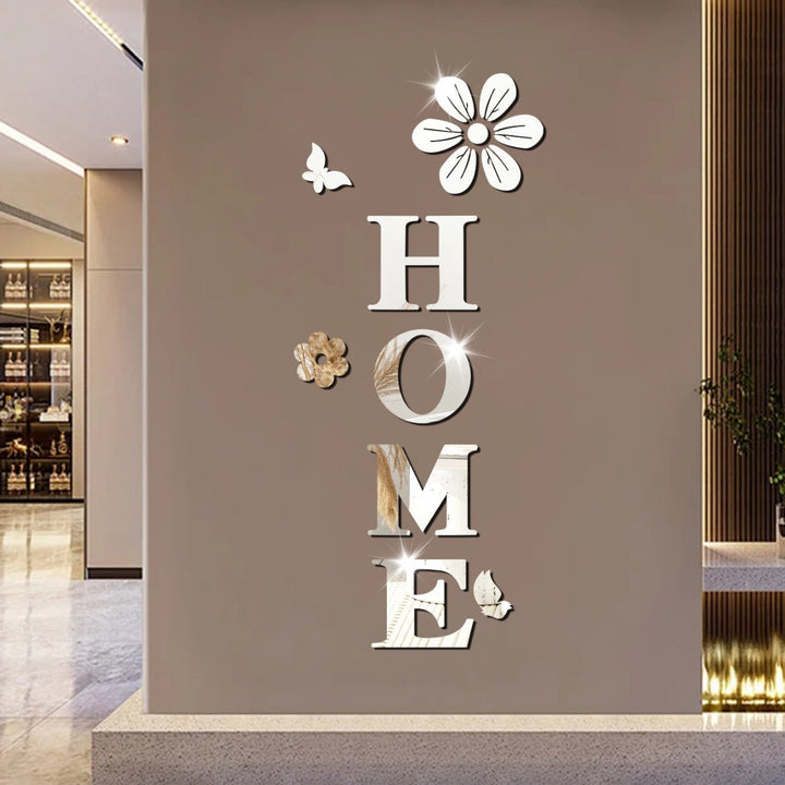 Acrylic Mirror Wall Stickers for Elegant Home Decor