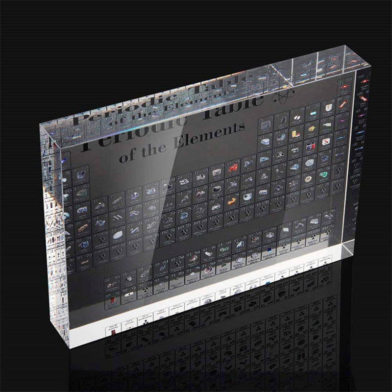 Acrylic Periodic Table Display for Study Space Decor