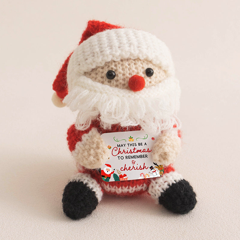 Crochet Santa Doll Keepsake Christmas Decor Gift Idea