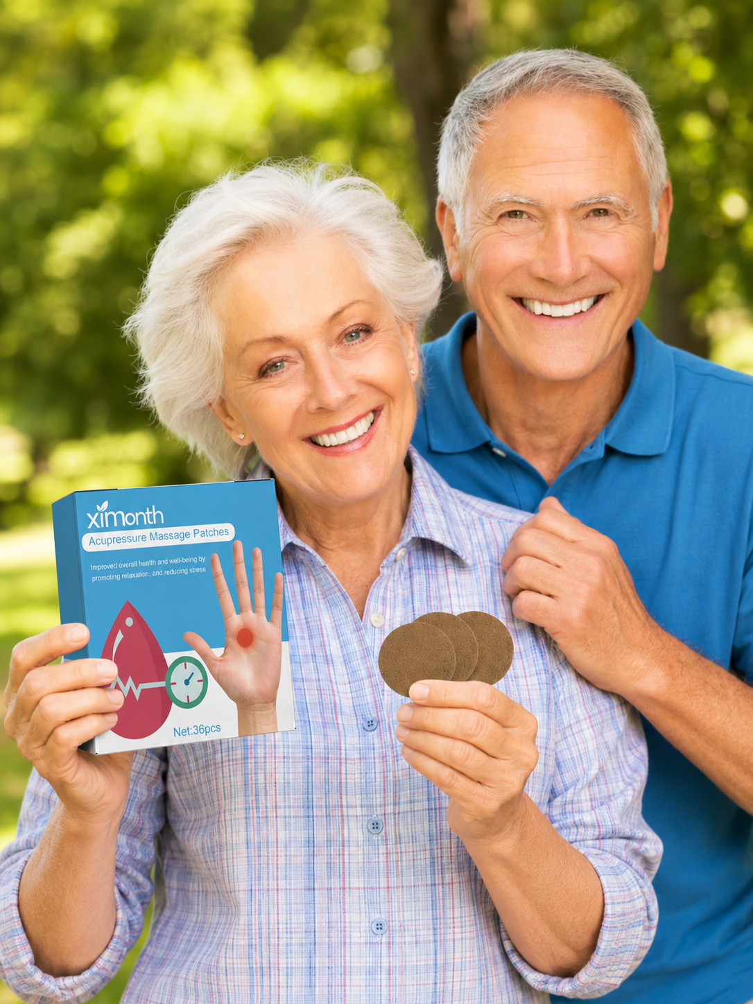 Acupressure Massage Patches — Drug-Free Stress & Health