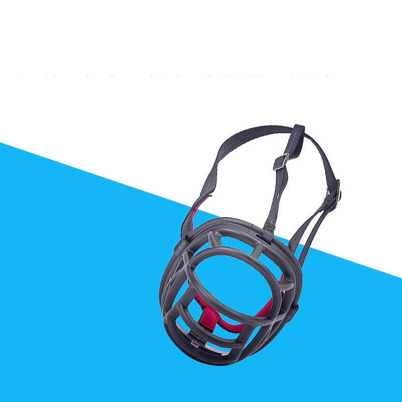 Adjustable Basket Dog Muzzle for Safer Grooming & Training