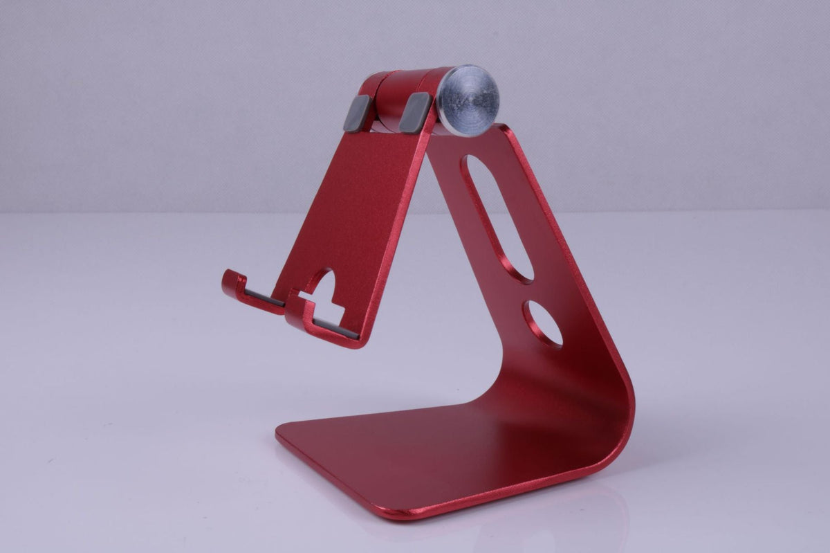 Adjustable Metal Phone Stand for Desk Hands-Free Viewing