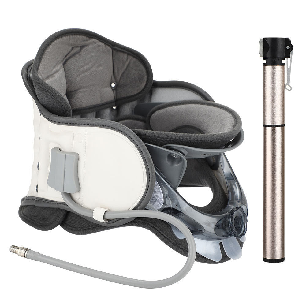 Inflatable Neck Traction Collar with Adjustable Support