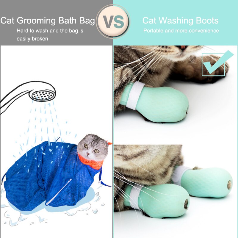 Cat Paw Protector Boots for Safer, Calmer Grooming Care