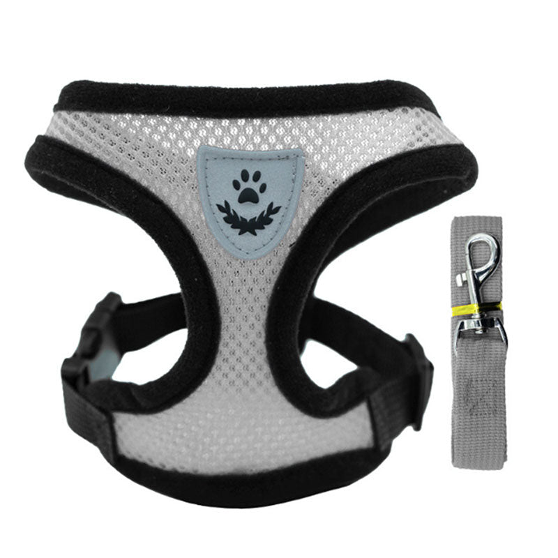 Adjustable Pet Harness Set for Small Dogs and Cats