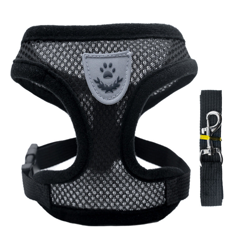 Adjustable Pet Harness Set for Small Dogs and Cats