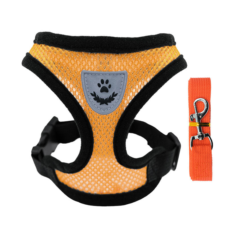 Adjustable Pet Harness Set for Small Dogs and Cats