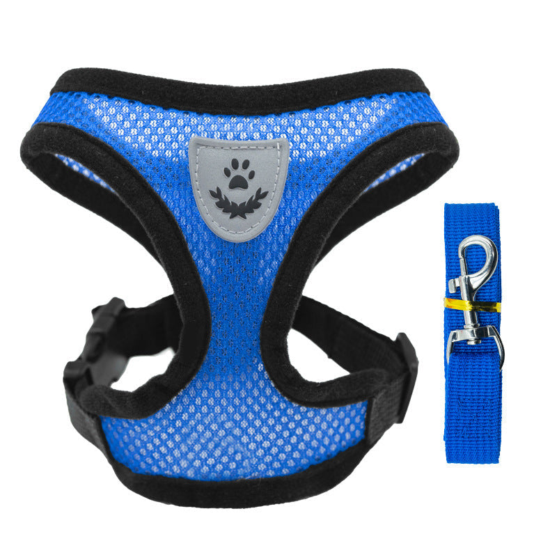 Adjustable Pet Harness Set for Small Dogs and Cats
