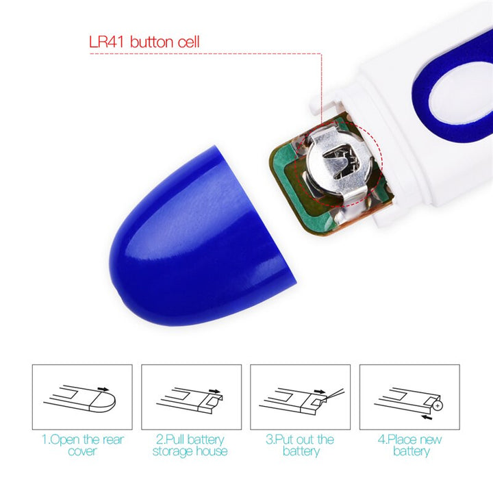 Digital Thermometer With Flexible Tip for Family Use