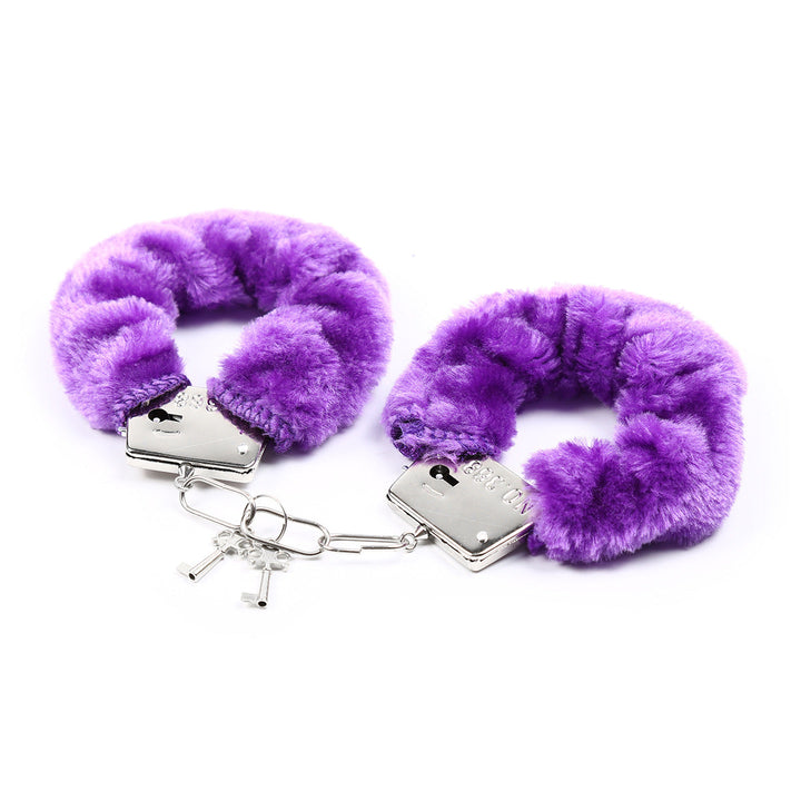 Plush Handcuffs for Couples’ Consensual Bondage Play