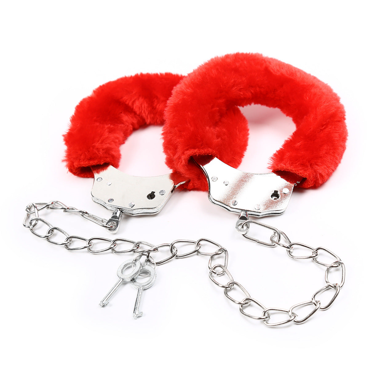Plush Handcuffs for Couples’ Consensual Bondage Play
