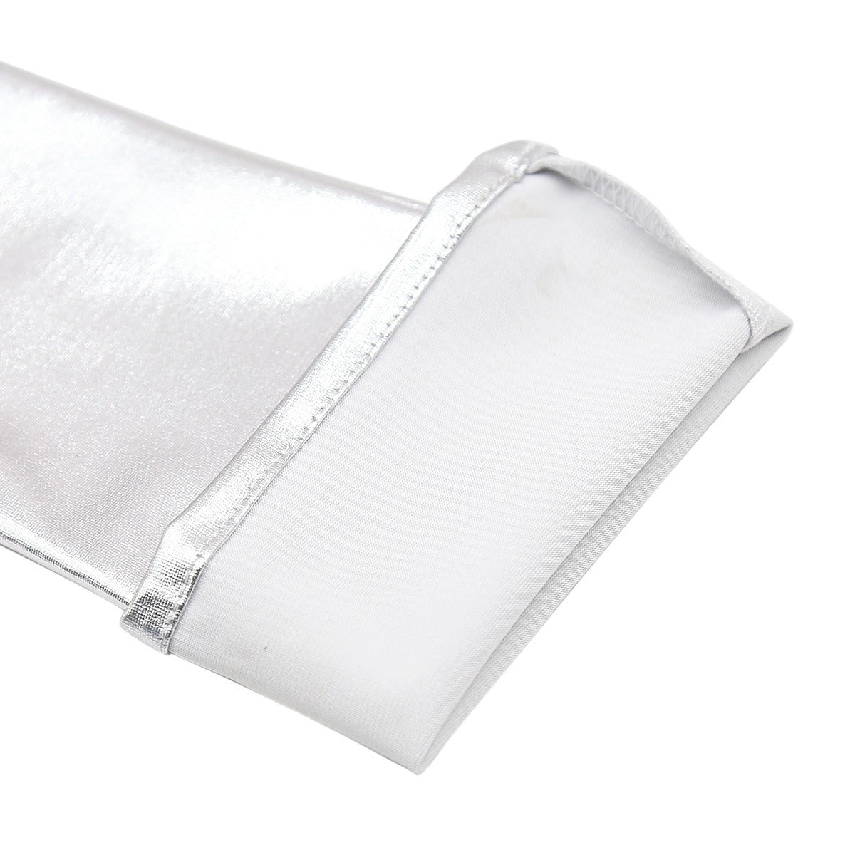 Opera-Length Glossy Gloves for Dramatic Costumes