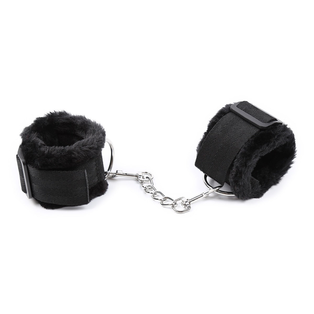 Plush-Lined Restraint Cuffs for Playful Couples