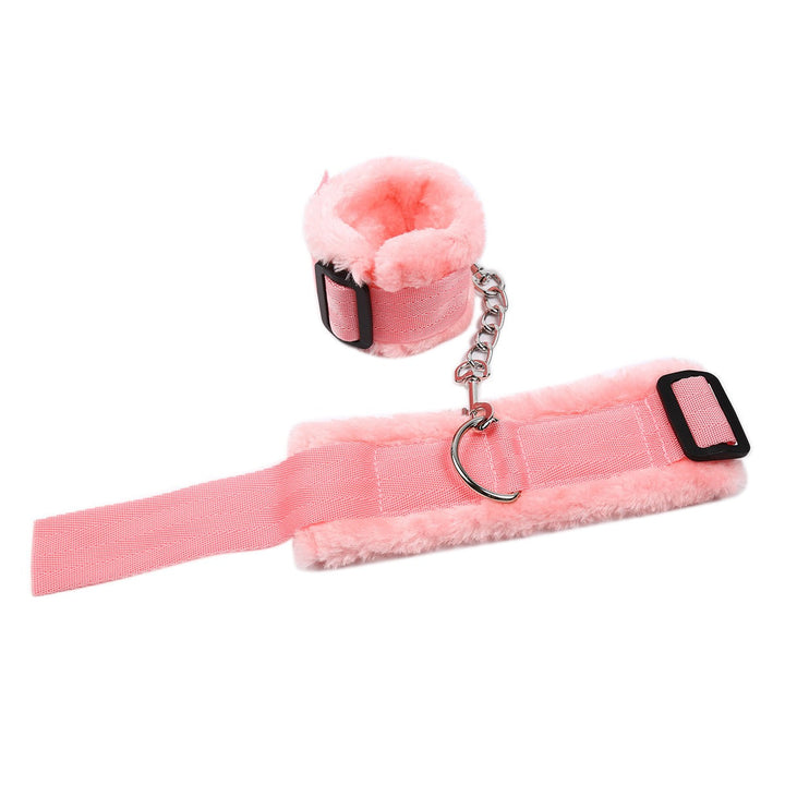 Plush-Lined Restraint Cuffs for Playful Couples