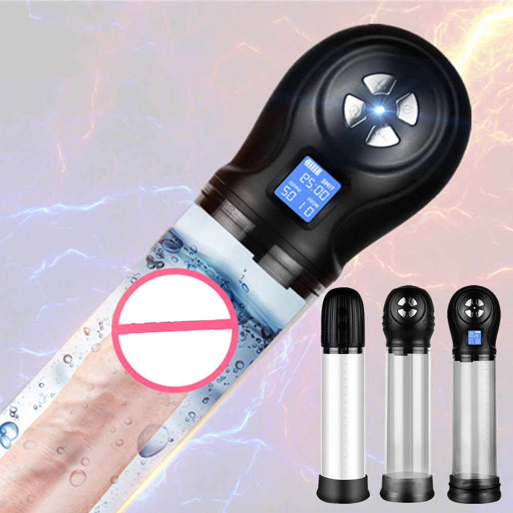 Male Vacuum Massager for Adjustable Private Stimulation