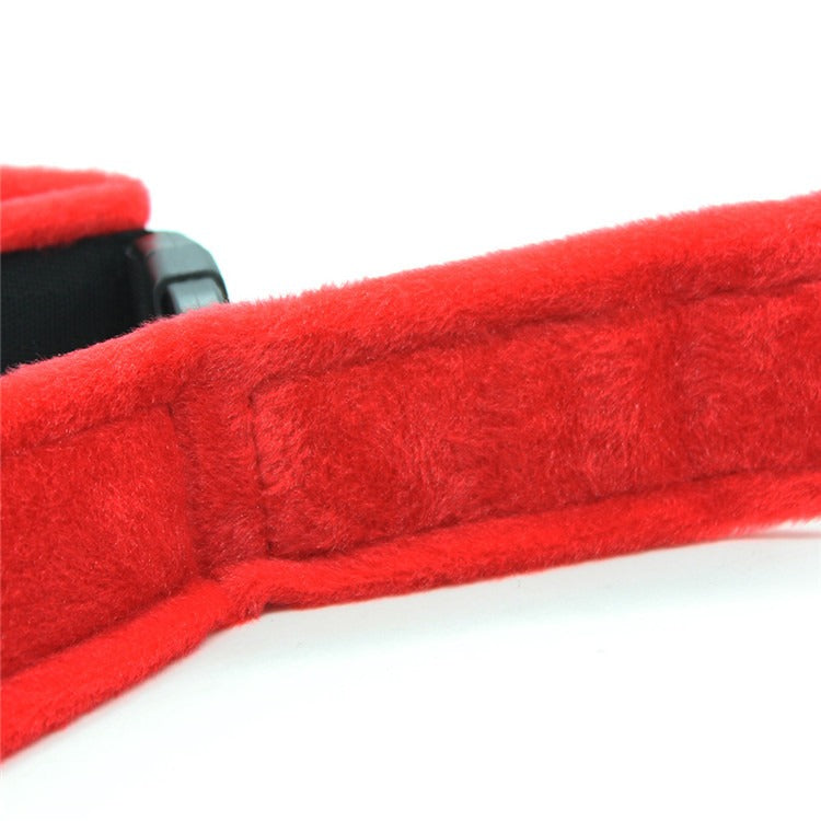 Ankle Cuffs With Plush Padding for Playful Restraint