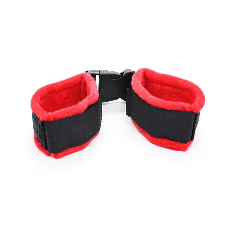 Ankle Cuffs With Plush Padding for Playful Restraint