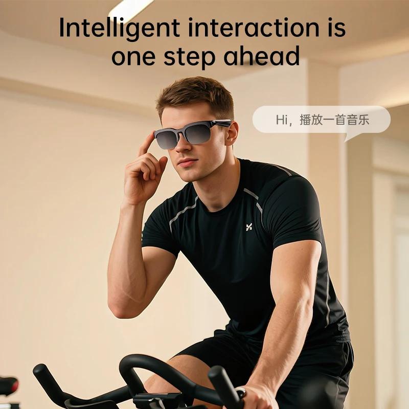 Open-Ear Bluetooth 6.0 Smart Glasses, 30h Battery Life