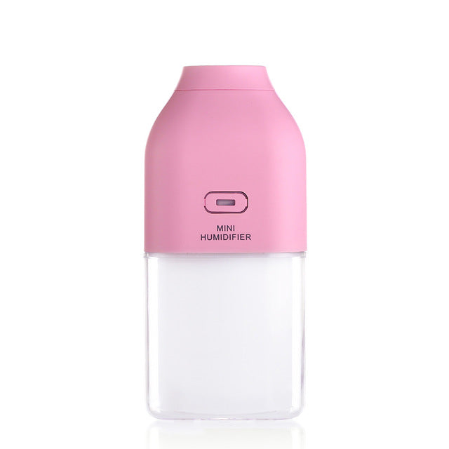 Portable Rechargeable Humidifier with LED Mood Light