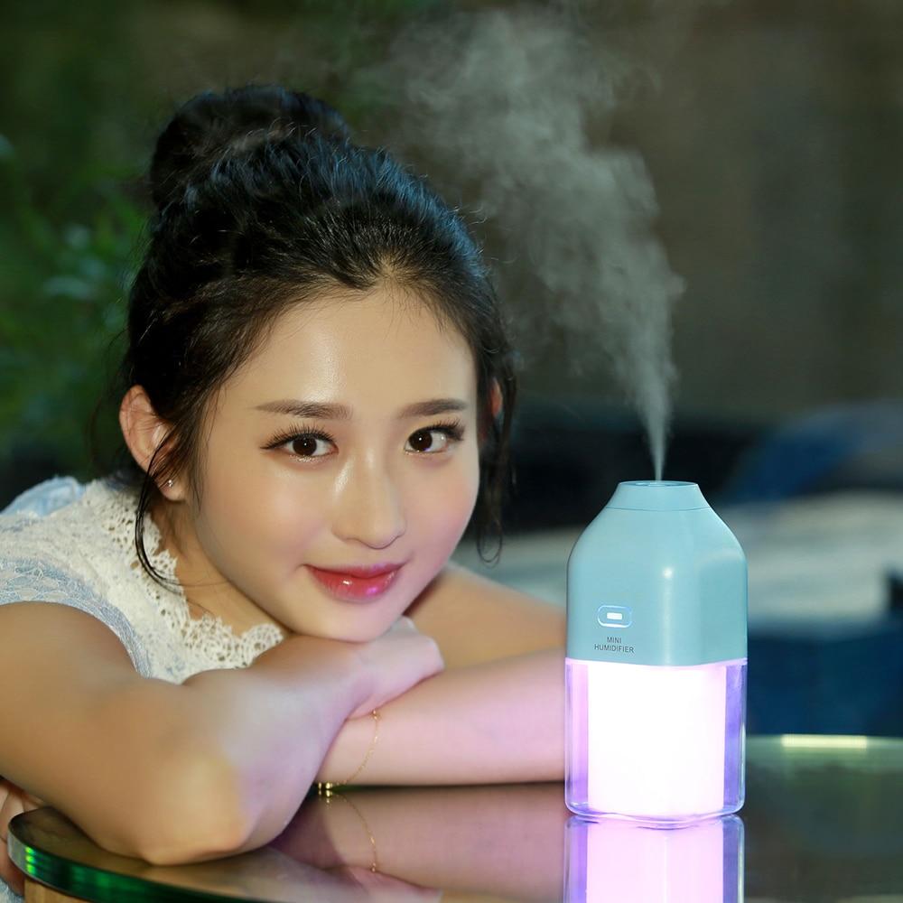 Portable Rechargeable Humidifier with LED Mood Light