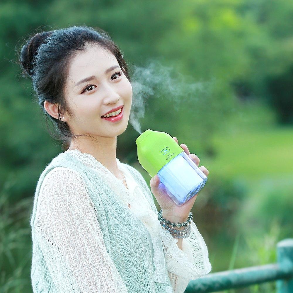Portable Rechargeable Humidifier with LED Mood Light