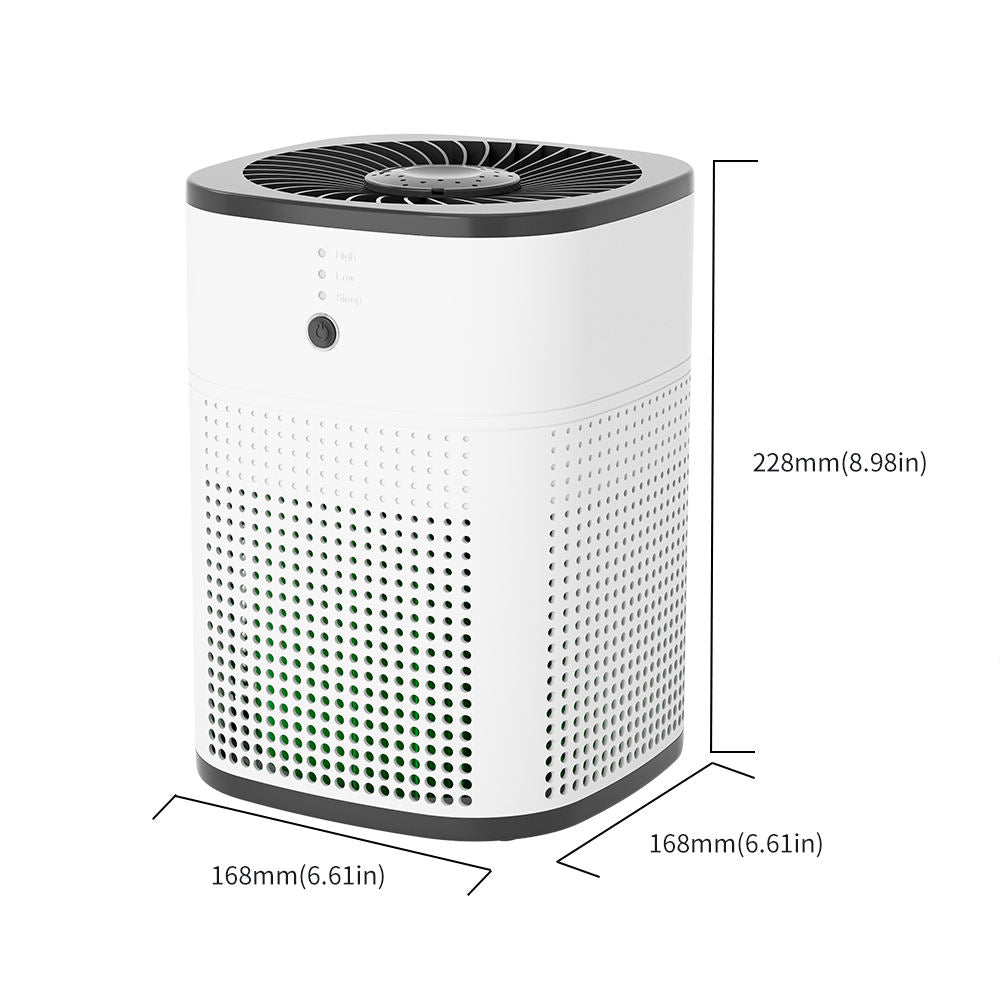 Desktop Air Purifier for Dust, Smoke & Household Odors