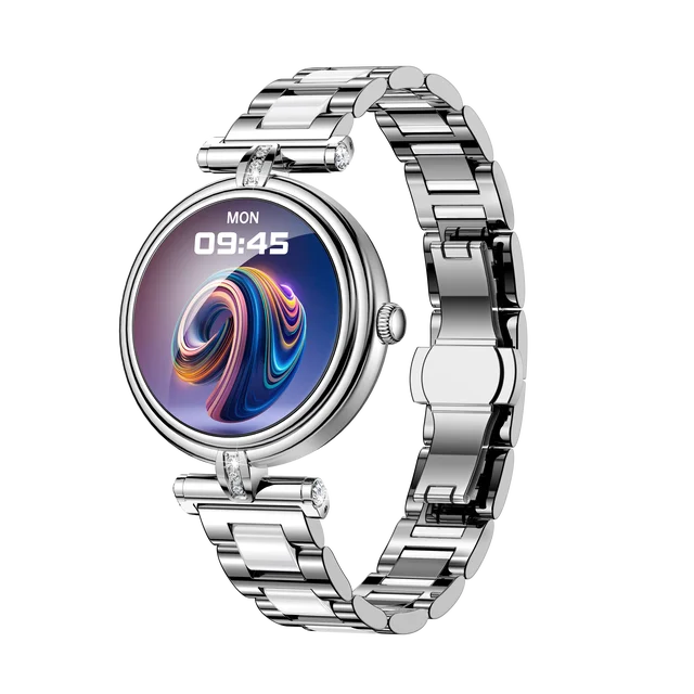 Women's Fitness Smartwatch with Rose Gold Bracelet