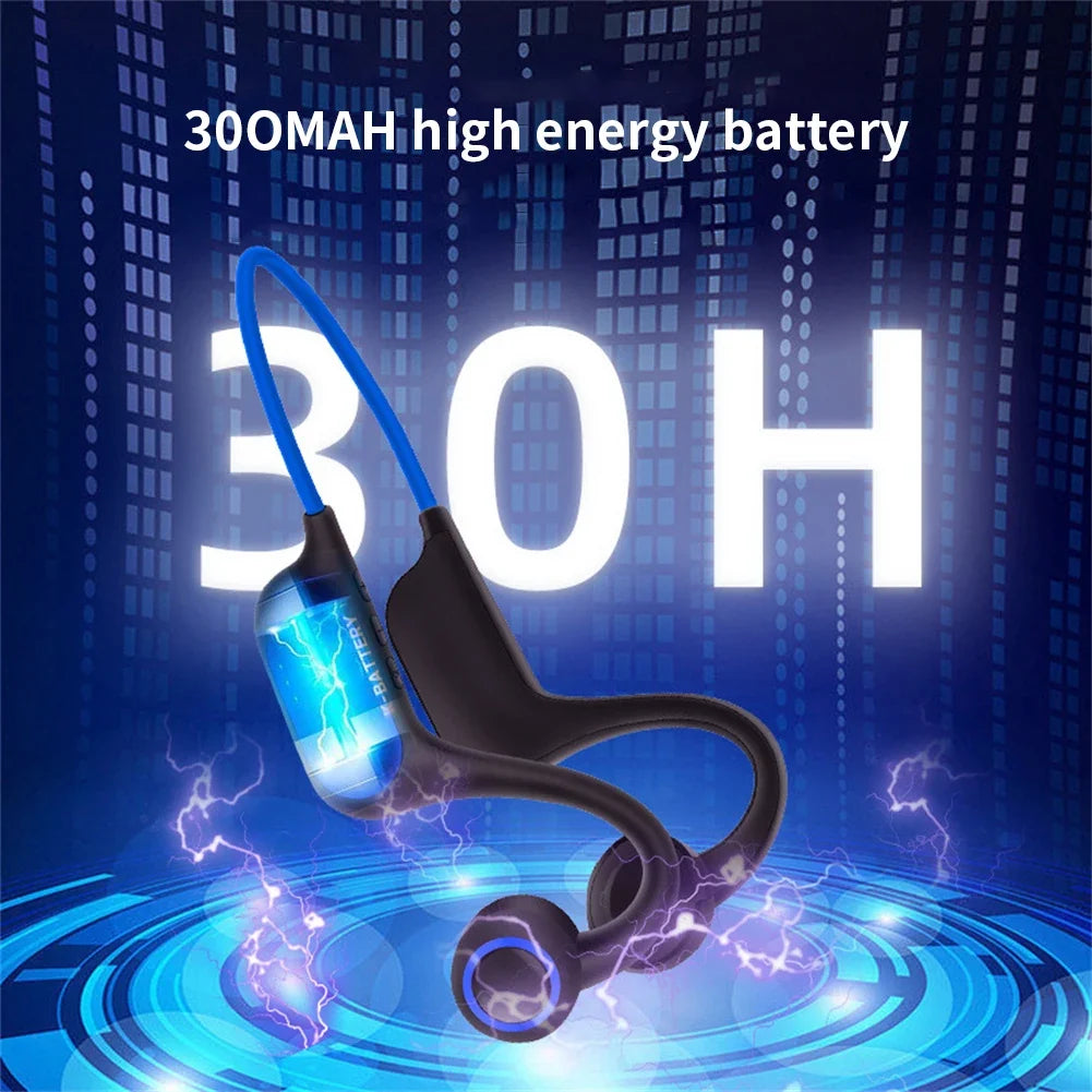 Open-Ear Sports Earphones for Running, 30H Battery Life