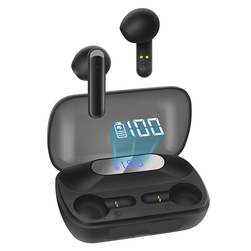 Power Bank TWS Earbuds With LED Battery Charging Case