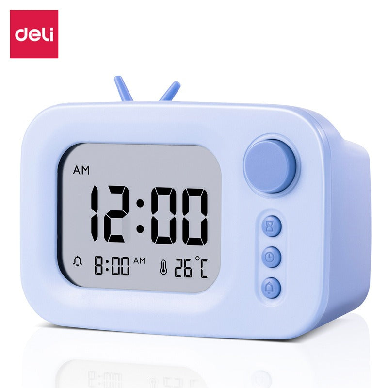 Alarm Clock with Timer, Temperature Display & Snooze
