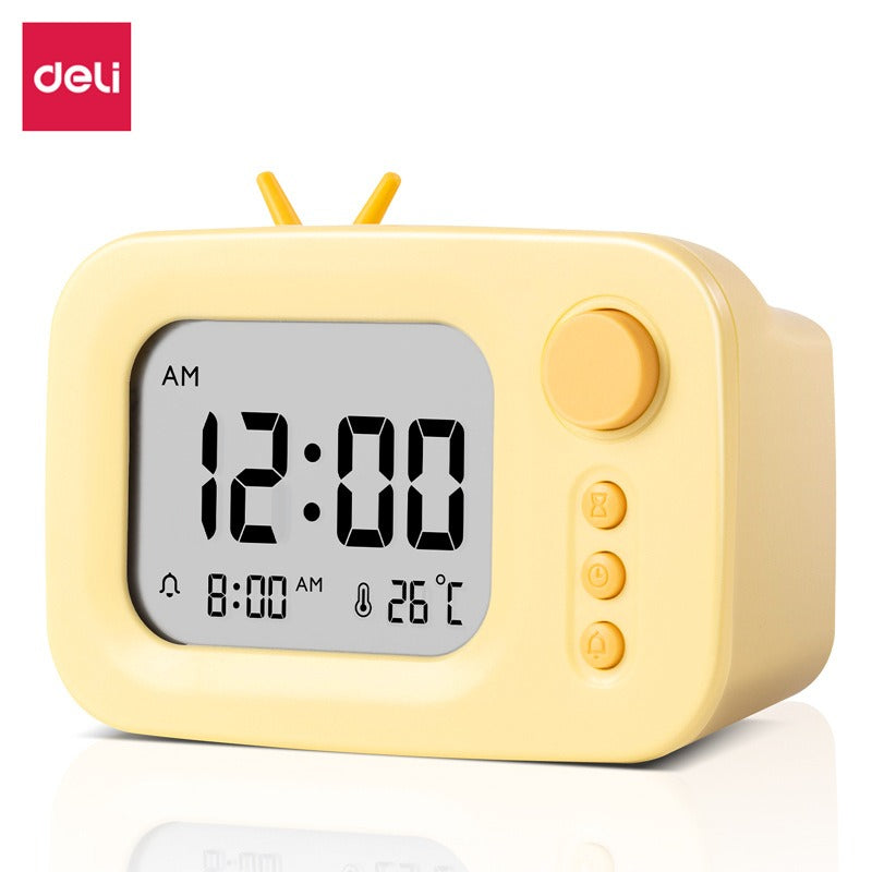 Alarm Clock with Timer, Temperature Display & Snooze