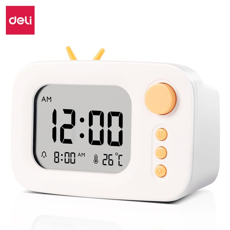 Alarm Clock with Timer, Temperature Display & Snooze