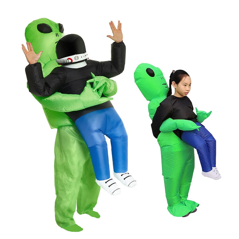 Inflatable Alien Costume for Instant Party Attention